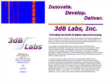 Tablet Screenshot of 3db-labs.com